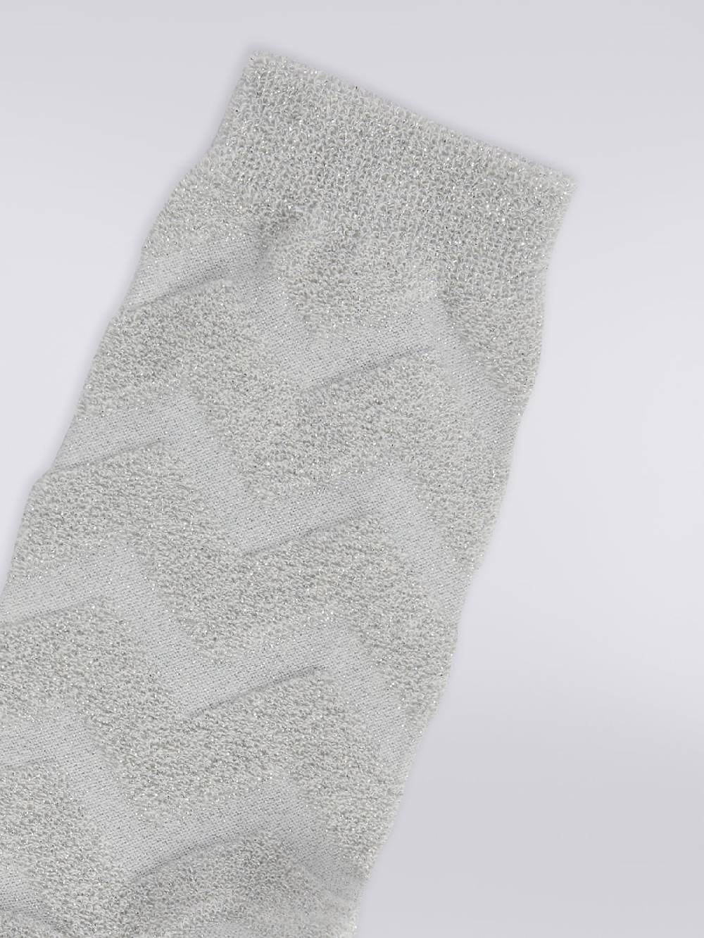 M Missoni Calze corte in cotone e nylon zig zag Novità