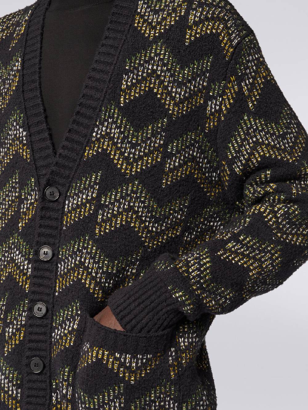 M Missoni Cardigan con scollatura a V in misto cotone I Più Venduti