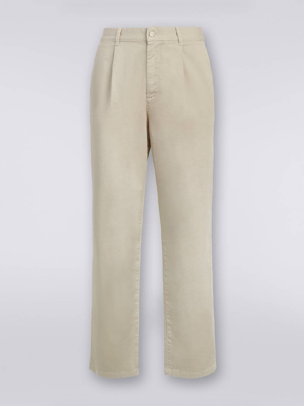 M Missoni Pantaloni chino in cotone Comprare a buon mercato