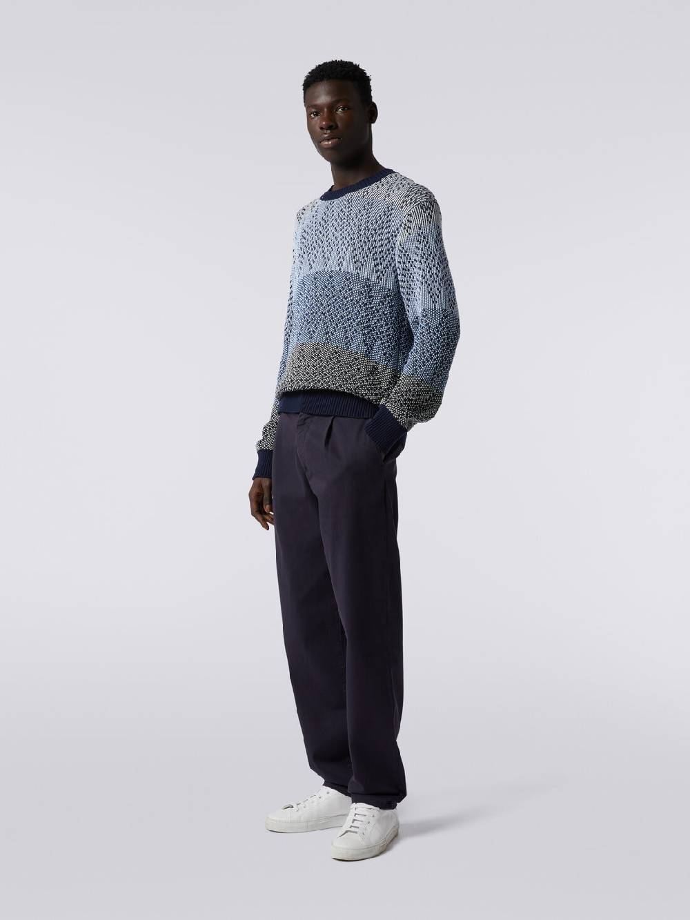 M Missoni Pantaloni chino in cotone Flash Sale