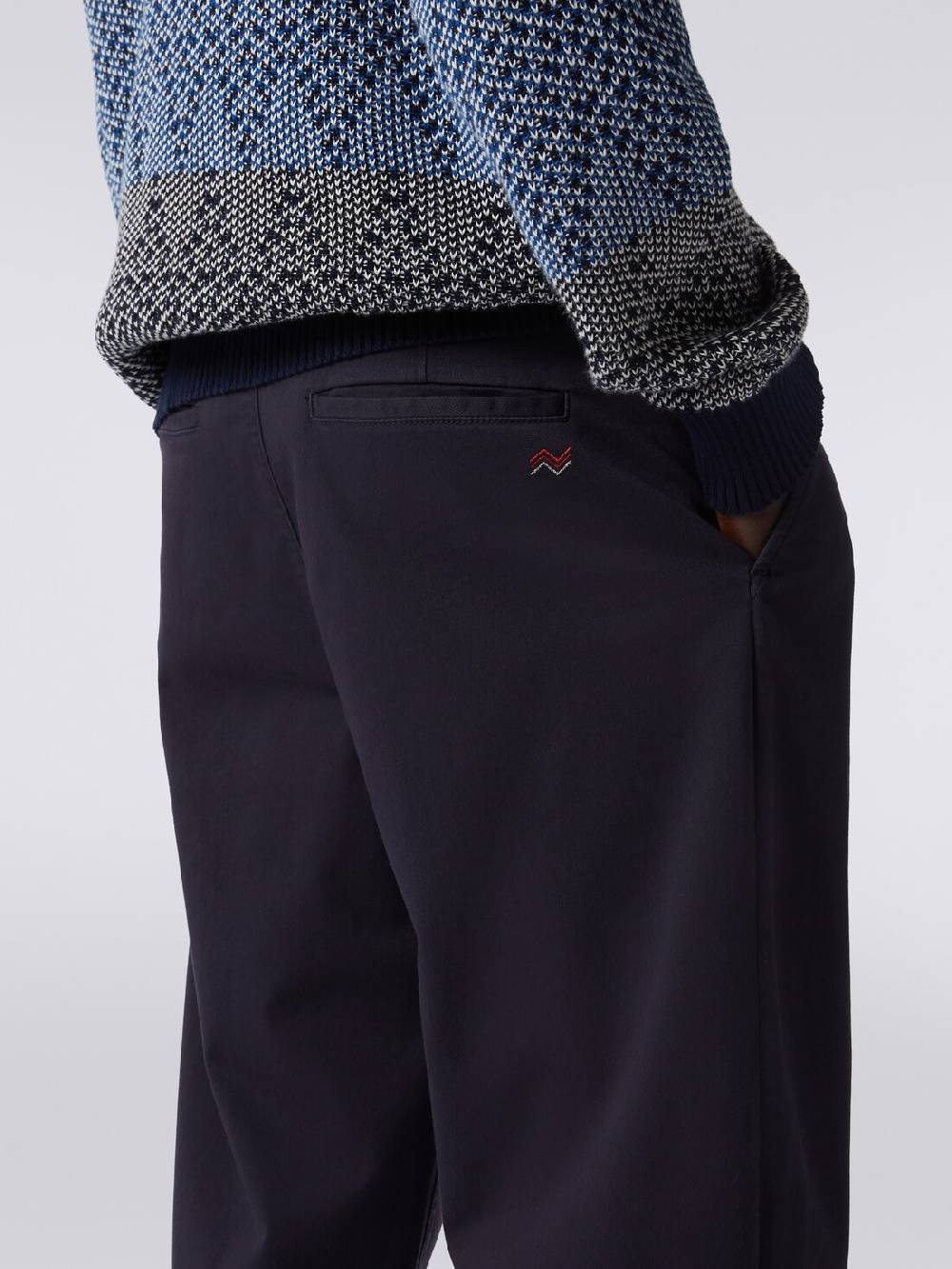 M Missoni Pantaloni chino in cotone Flash Sale