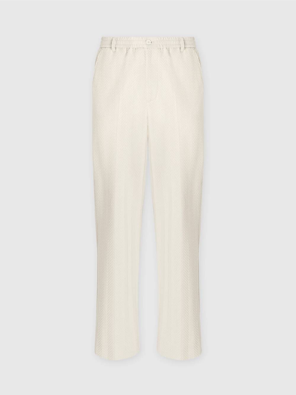 M Missoni Pantaloni classici in cotone e viscosa zig zag Shopping online