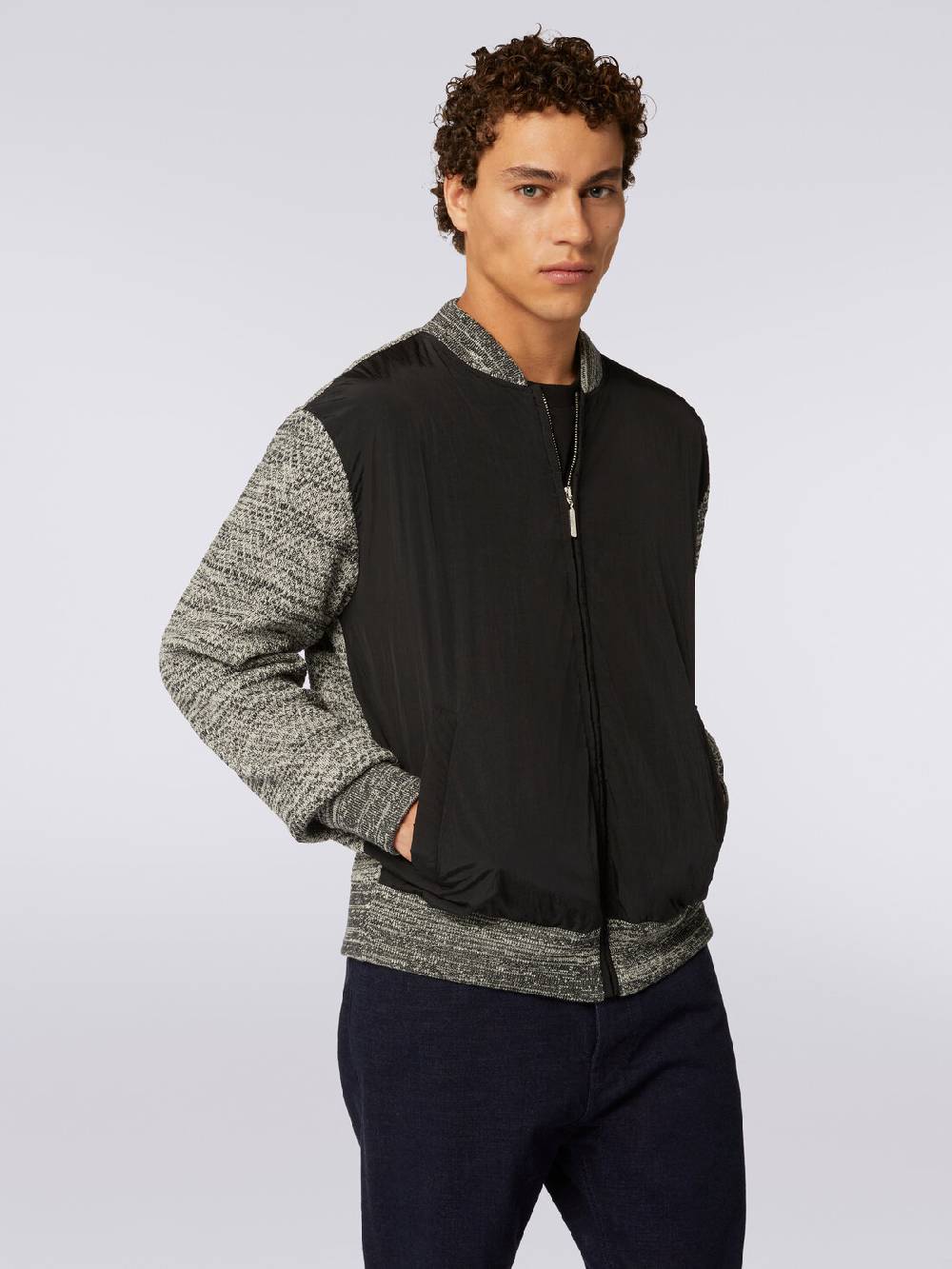 M Missoni Bomber in misto cotone e nylon Vendite stagionali