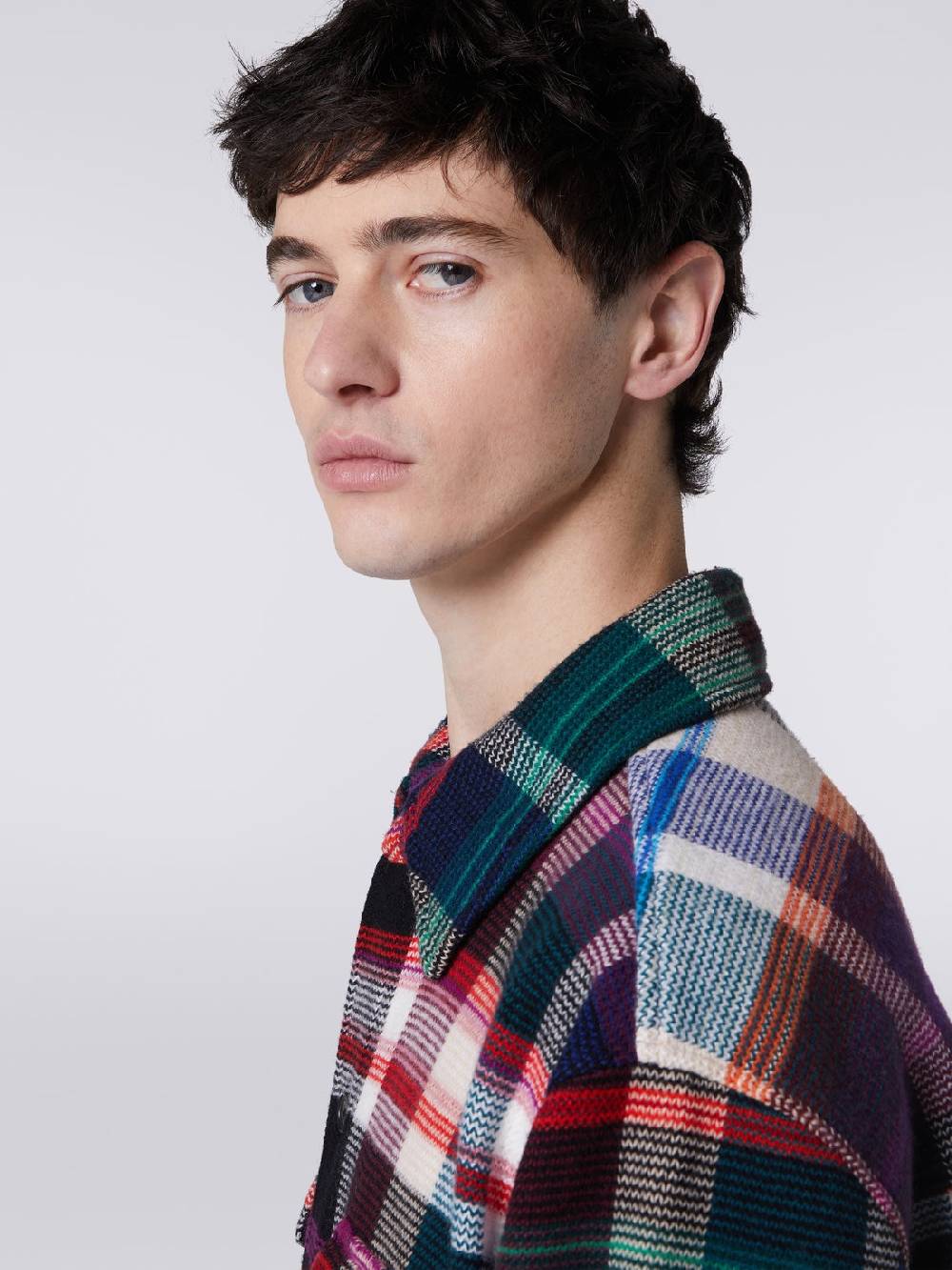 M Missoni Oveshirt in lana e cotone Offerta Pasqua