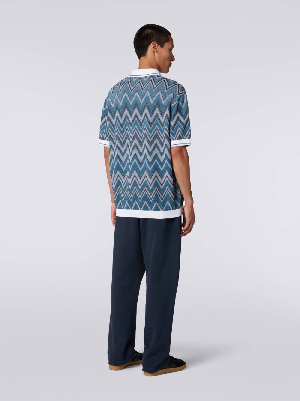 M Missoni Pantaloni in felpa di cotone con logo Smaltimento dello stoccaggio