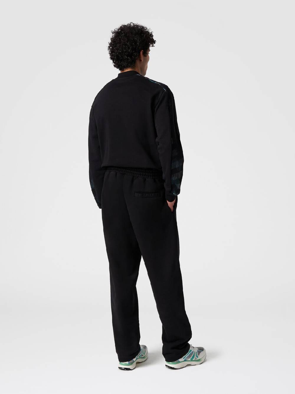 M Missoni Pantaloni in felpa di cotone con logo Grandi sconti