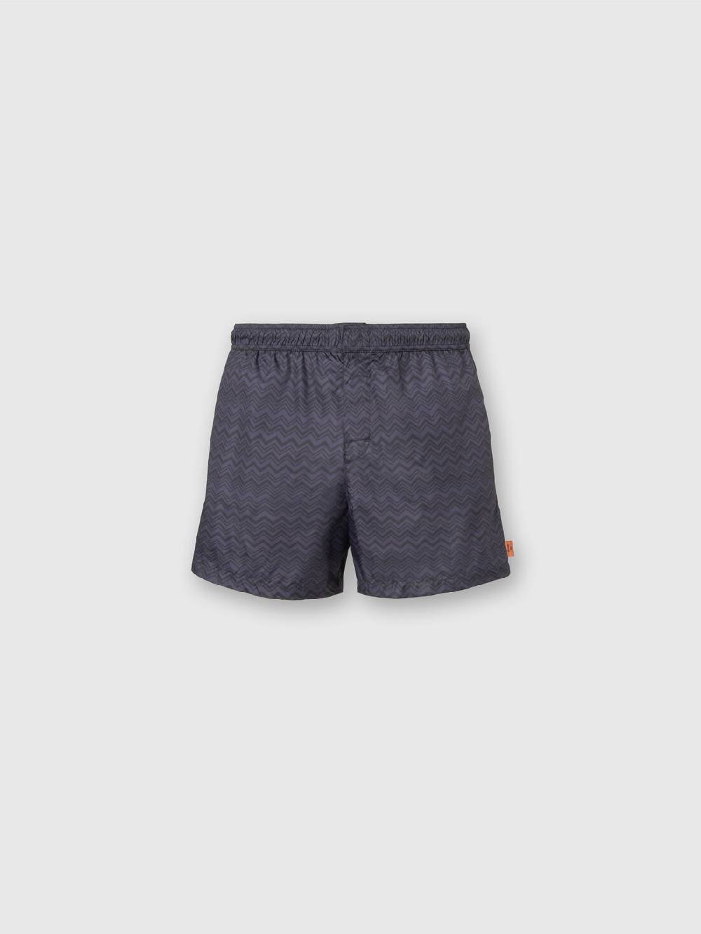 M Missoni Boxer mare con stampa zig zag tonale Liquidazione