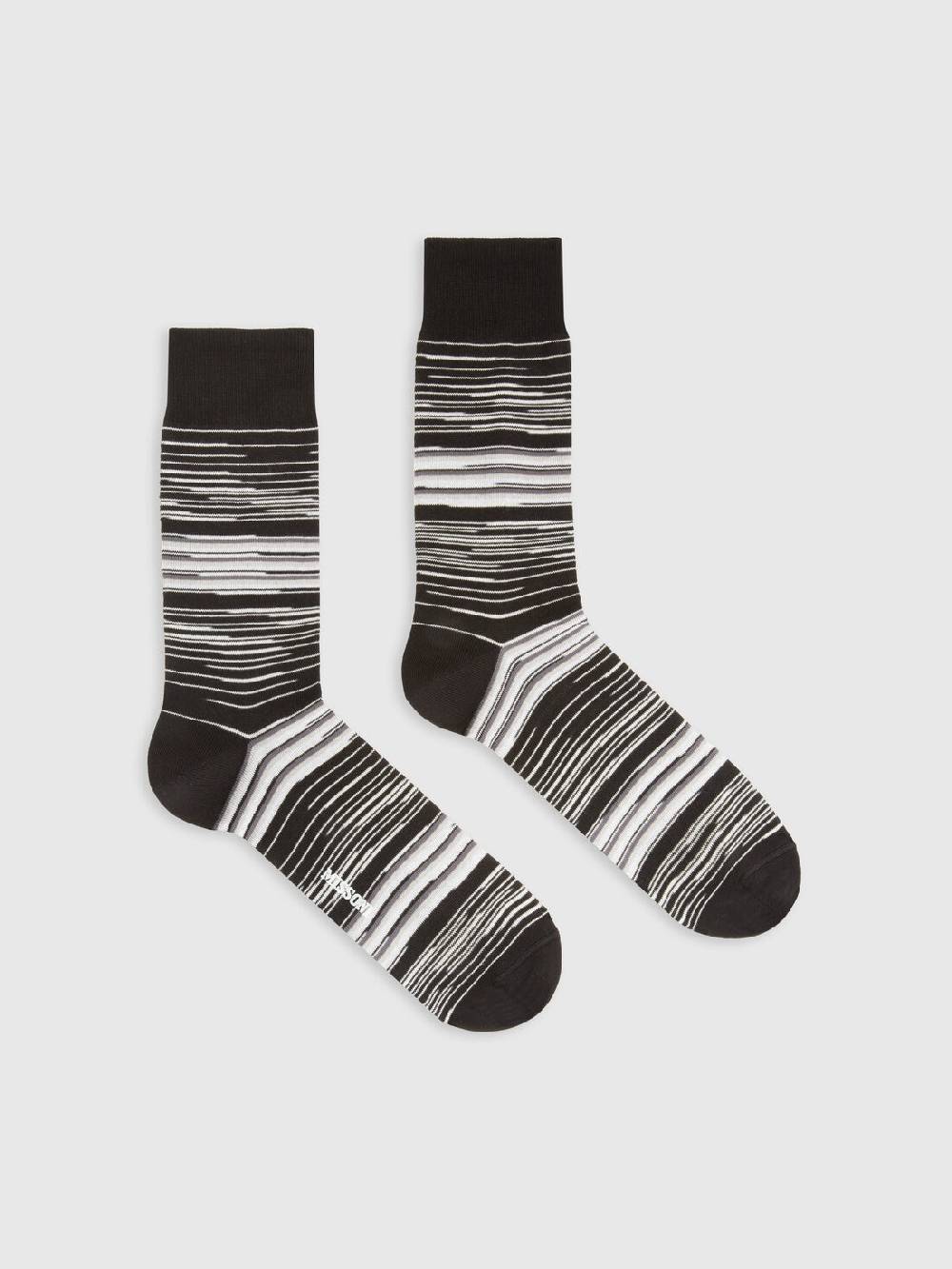 M Missoni Calzini corti in misto cotone fiammati ACQUISTA ORA