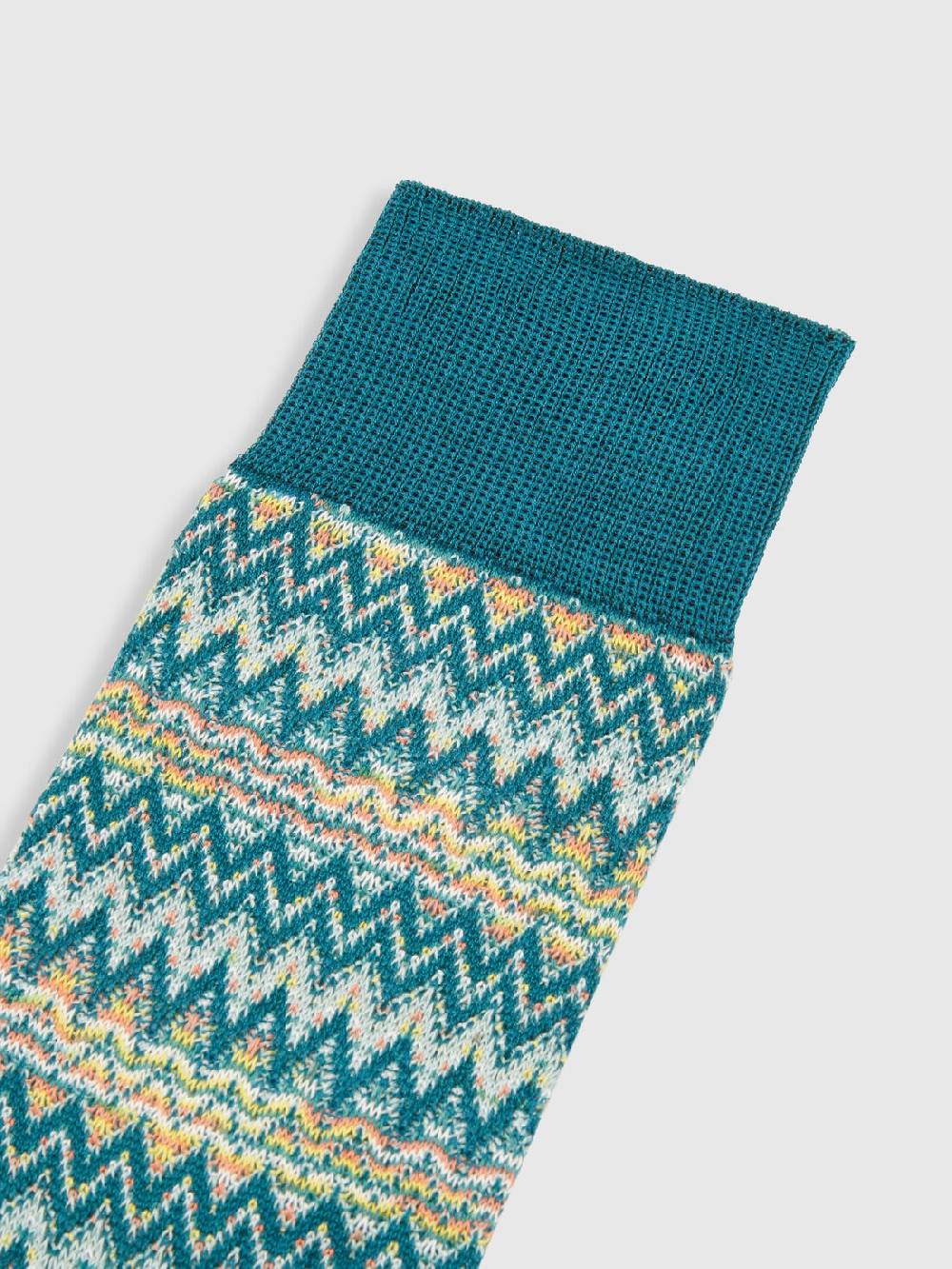 M Missoni Calzini corti in misto cotone chevron Latest stili