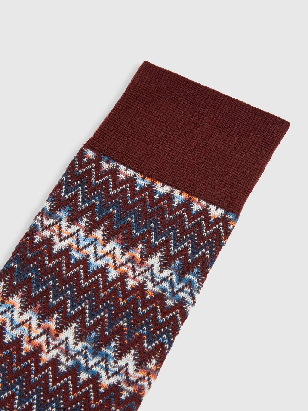 M Missoni Calzini corti in misto cotone chevron Ultimi due giorni