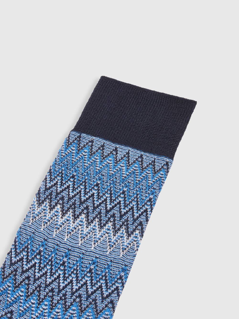 M Missoni Calzini corti in misto cotone chevron Fino al 50% di sconto