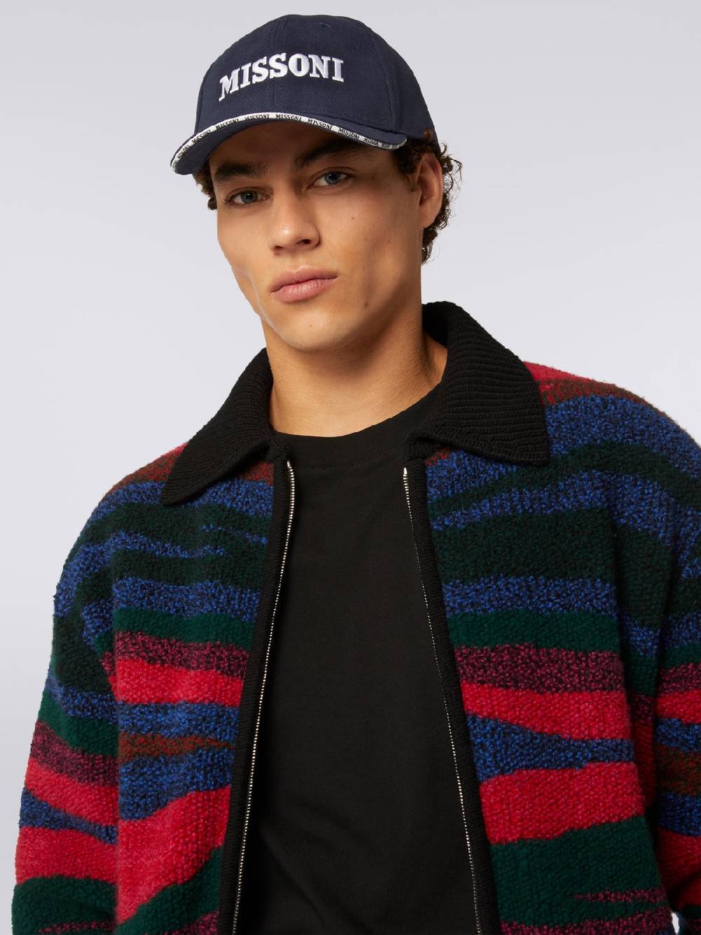 M Missoni Cappello da baseball in cotone con logo Fino al 55% di sconto