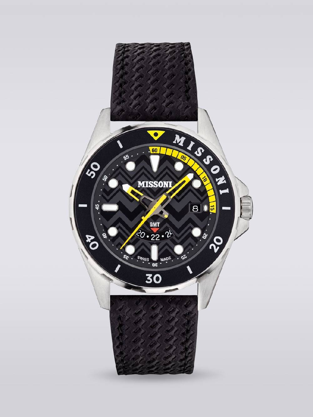 M Missoni Orologio Missoni Gmt da 43 mm Officina