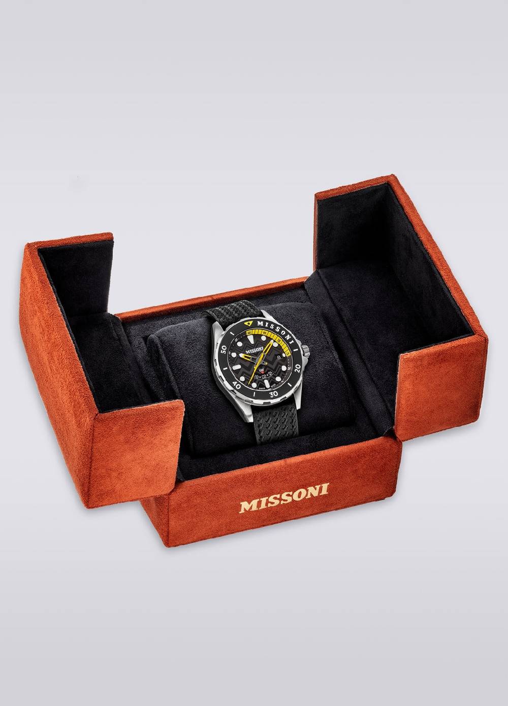 M Missoni Orologio Missoni Gmt da 43 mm Officina