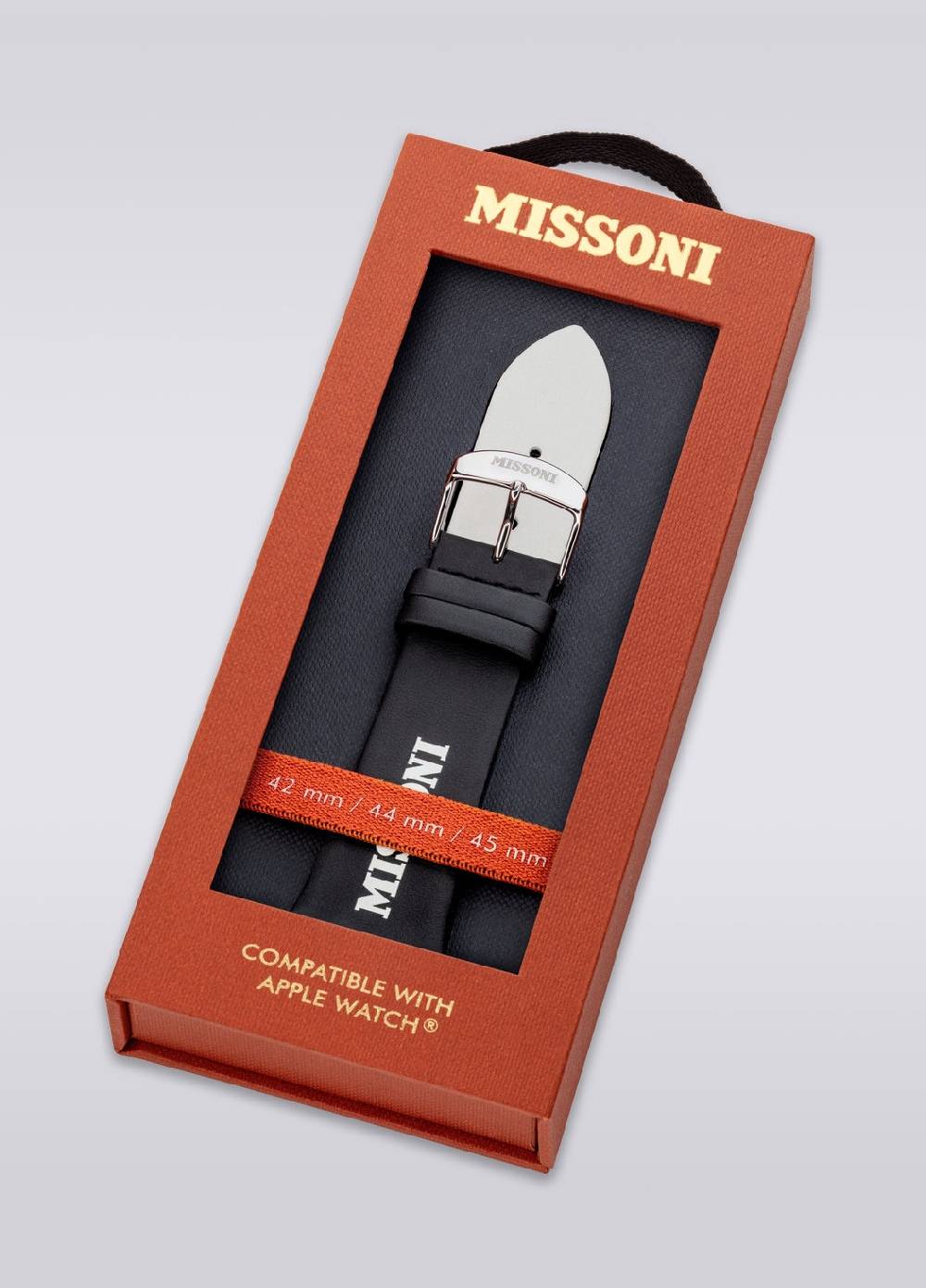 M Missoni Cinturino Apple con scritta Missoni da 24 mm Limitato a 3 giorni