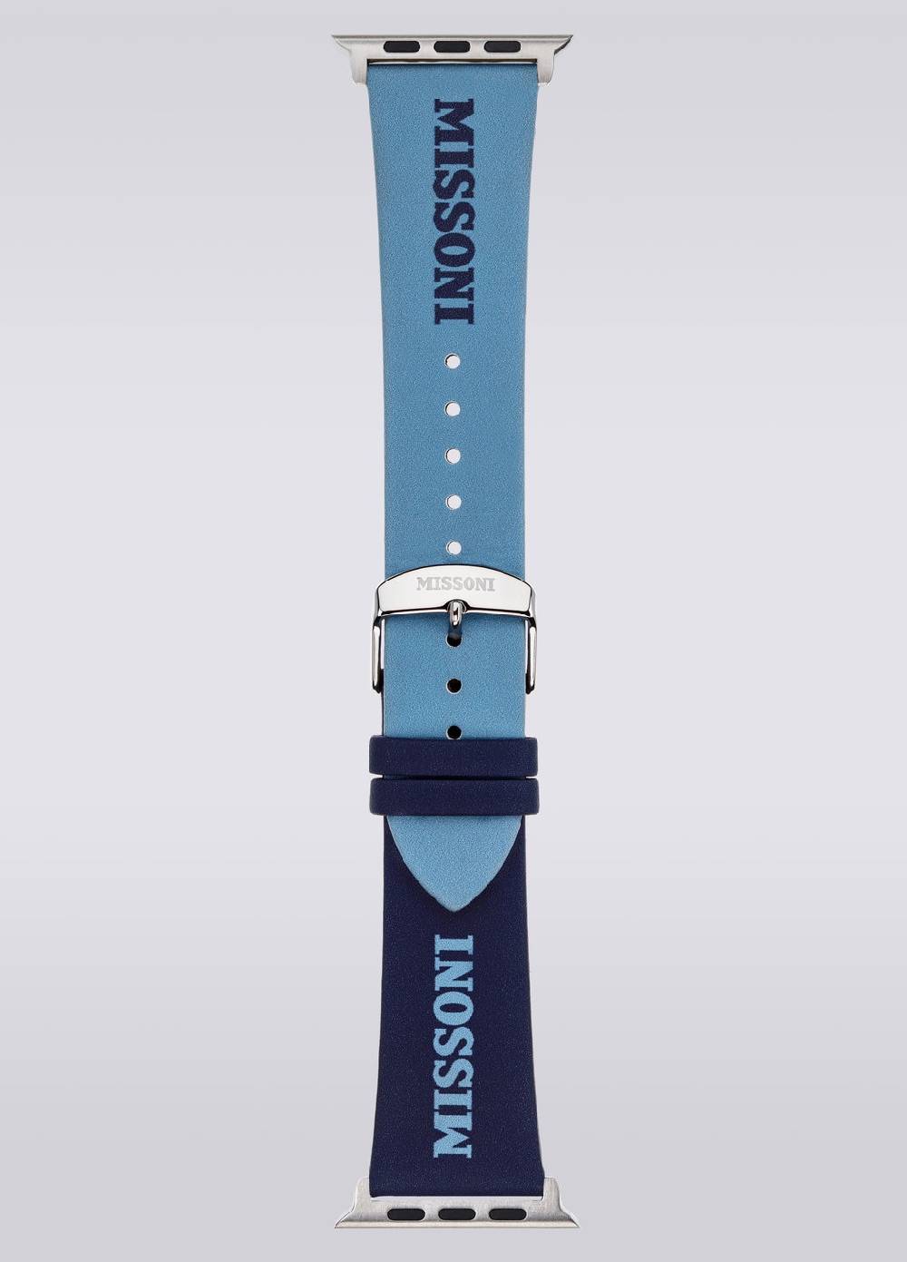 M Missoni Cinturino Apple con scritta Missoni da 24 mm Esporta salva