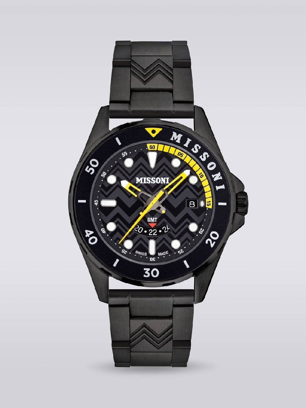 M Missoni Orologio Missoni Gmt da 43 mm In vendita