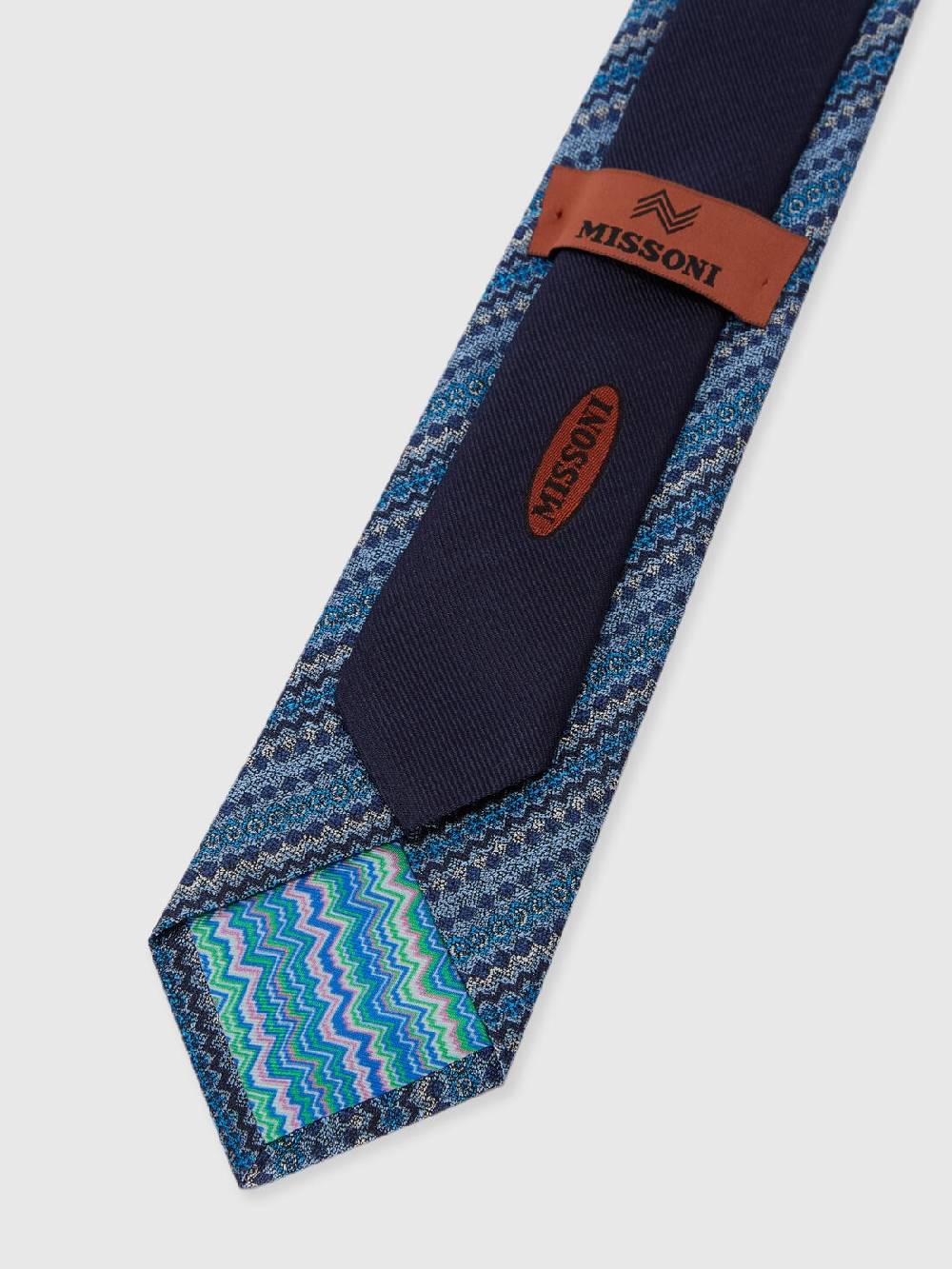 M Missoni Cravatta in seta multilavorata Promozione