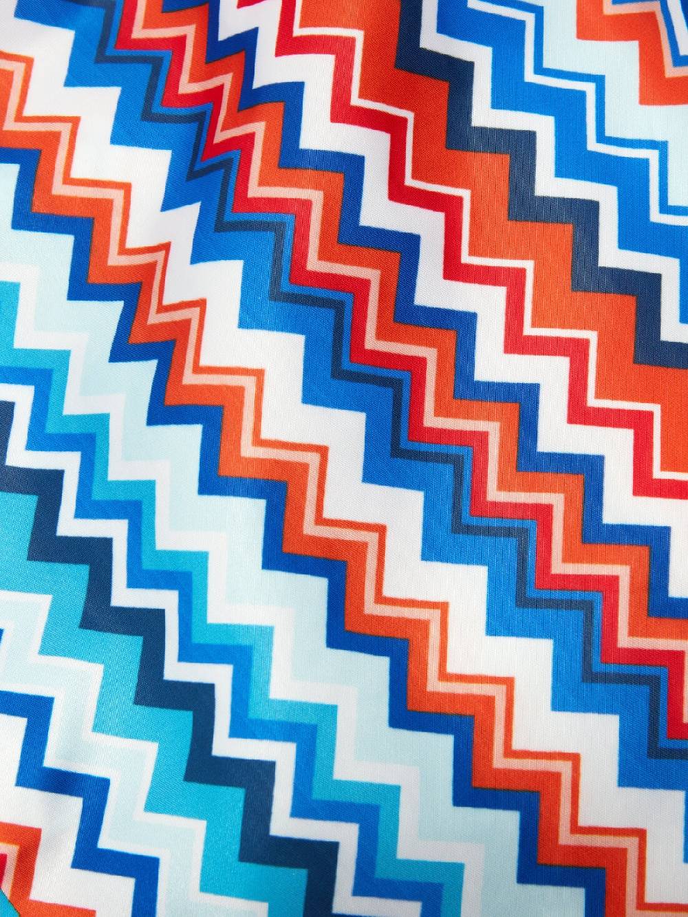 M Missoni Boxer mare con stampa zig zag e logo Negozi Online