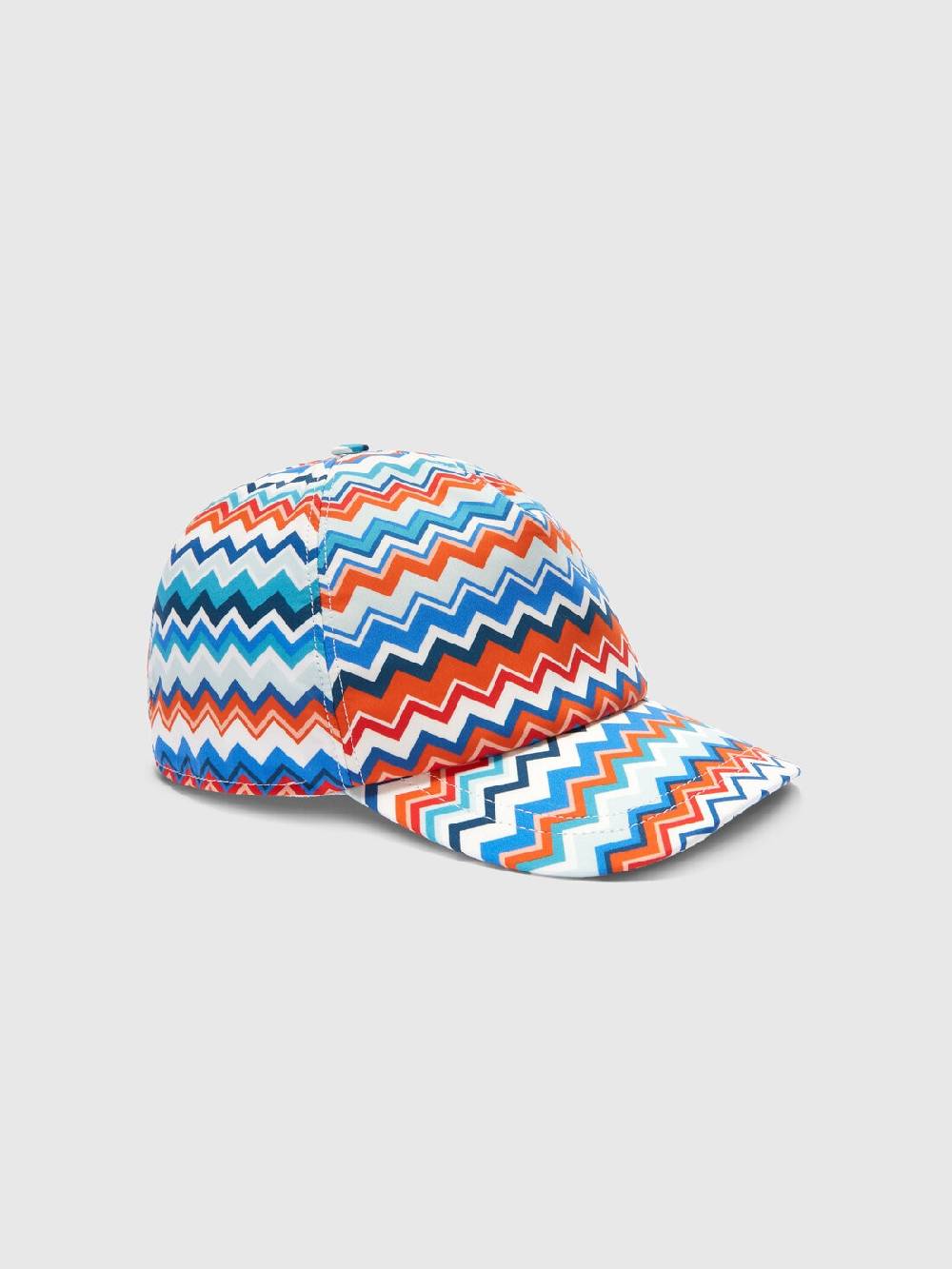 M Missoni Cappello con visiera in cotone zig zag Acquista Ora