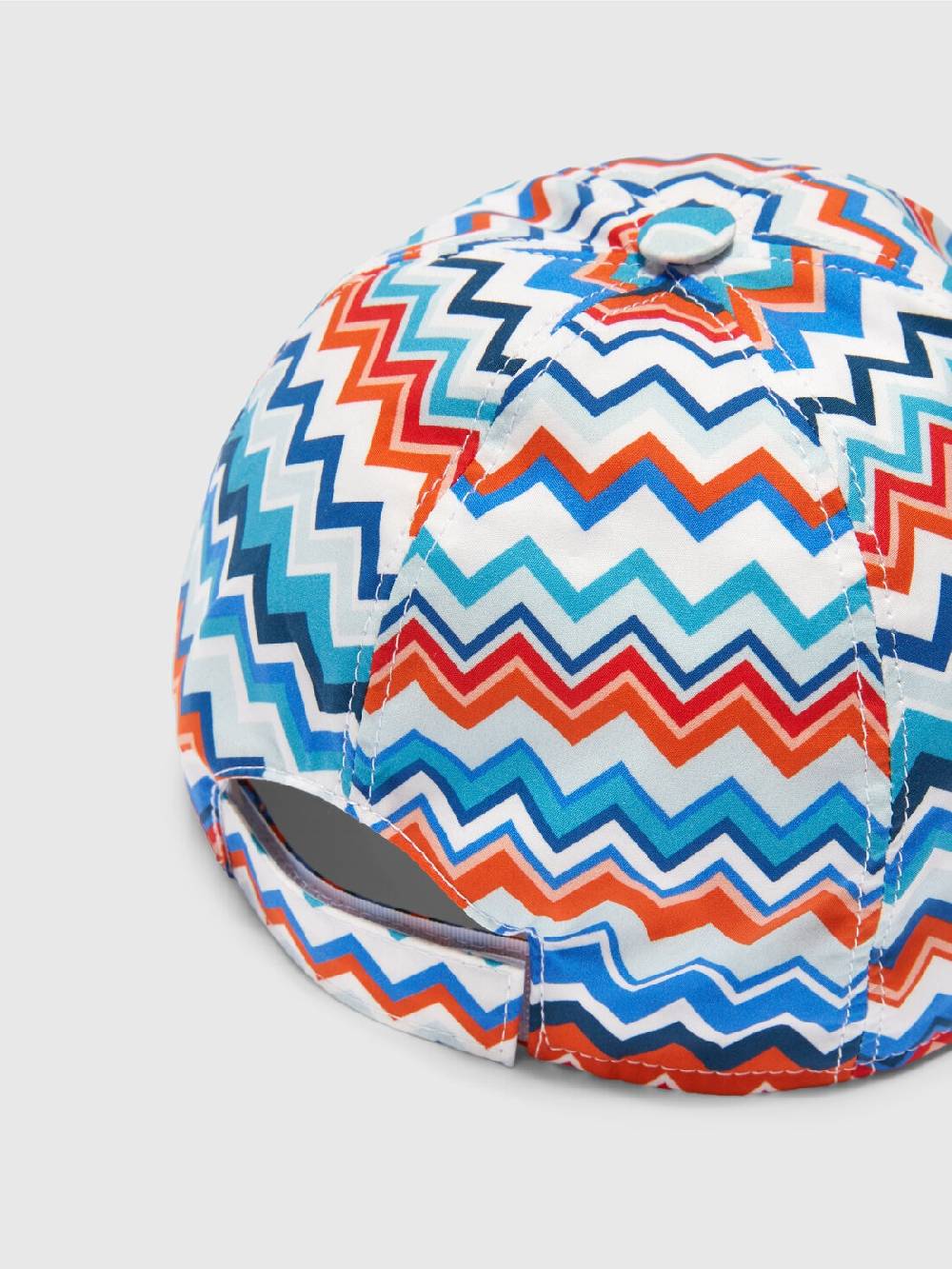 M Missoni Cappello con visiera in cotone zig zag Acquista Ora
