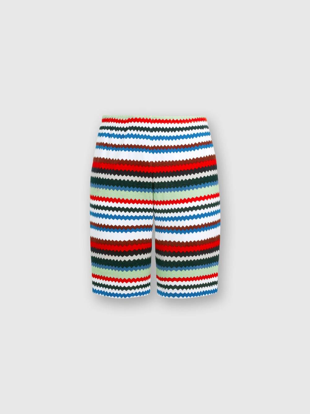 M Missoni Shorts in spugna stampa zig zag Convenienza