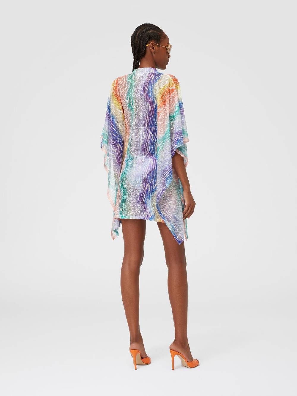 M Missoni Caftano copricostume corto stampa tie-dye Hotsell