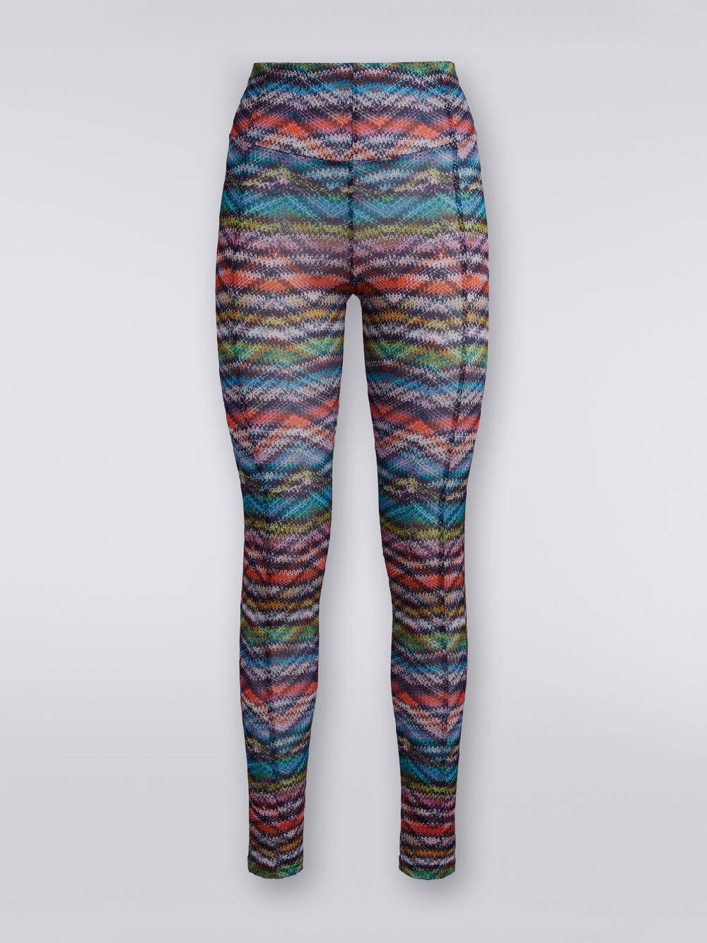 M Missoni Leggings in tessuto stretch stampa zig zag Offerta speciale