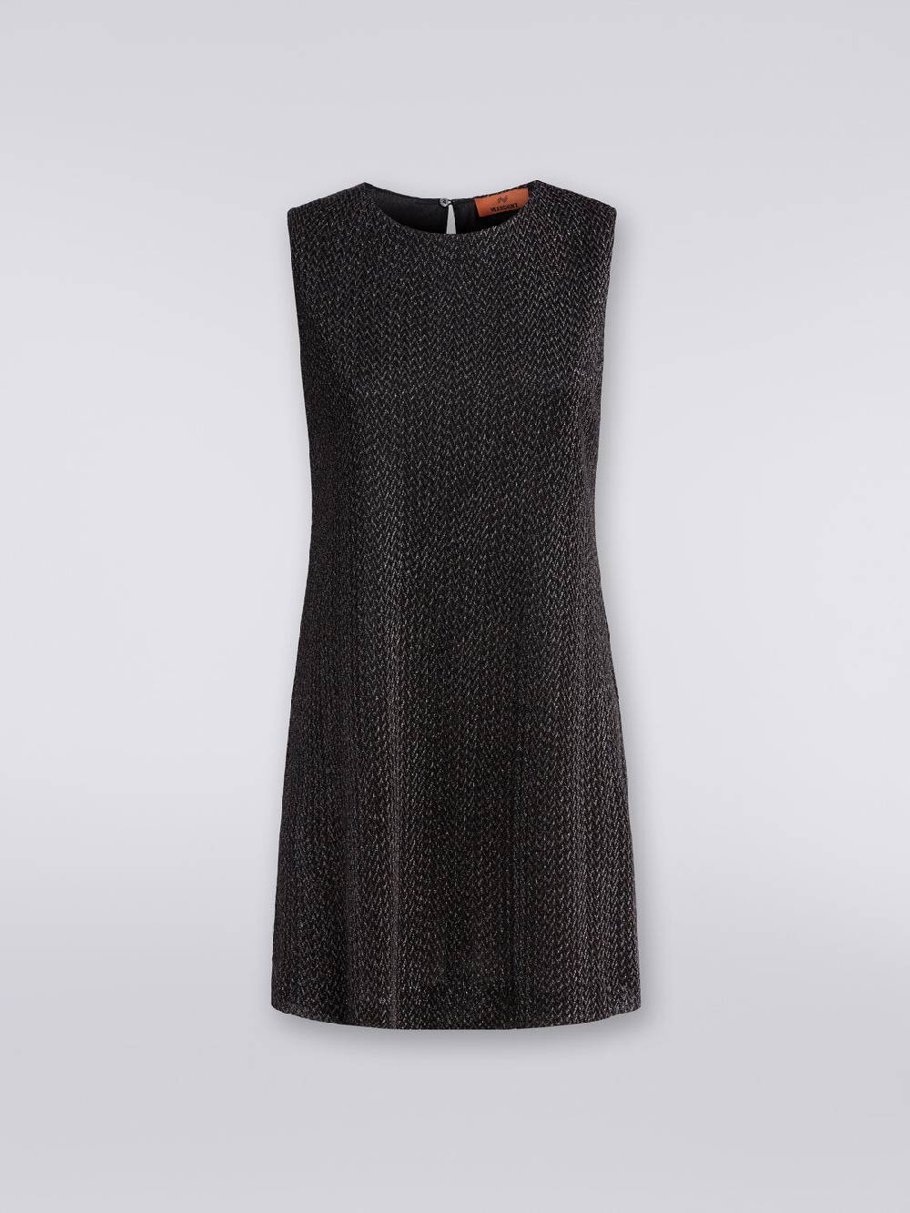 M Missoni Mini-abito senza maniche in viscosa lamé Flash Sale