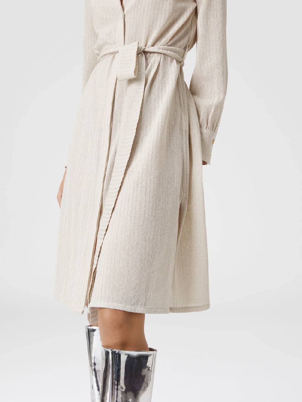 M Missoni Abito in cotone e viscosa lamé Fornitura limitata