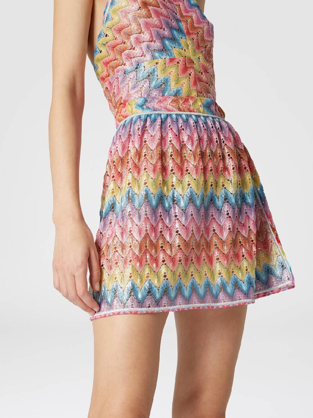 M Missoni Mingonna a portafoglio in pizzo di misto cotone spalmato Offerte esclusive