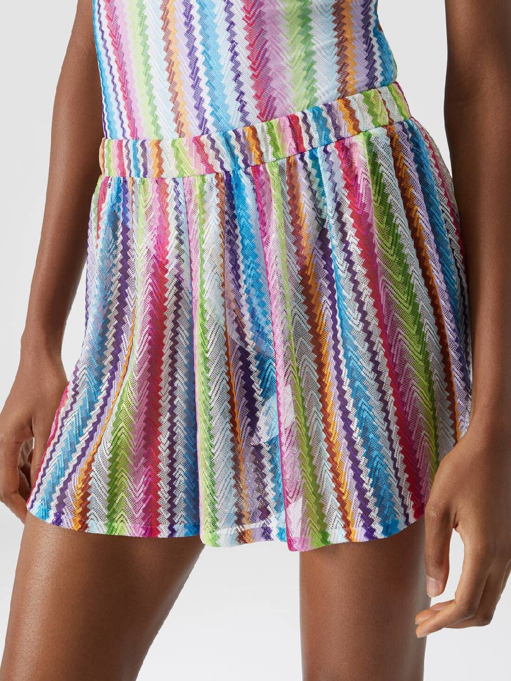 M Missoni Shorts copricostume stampa zig zag Lightning offer