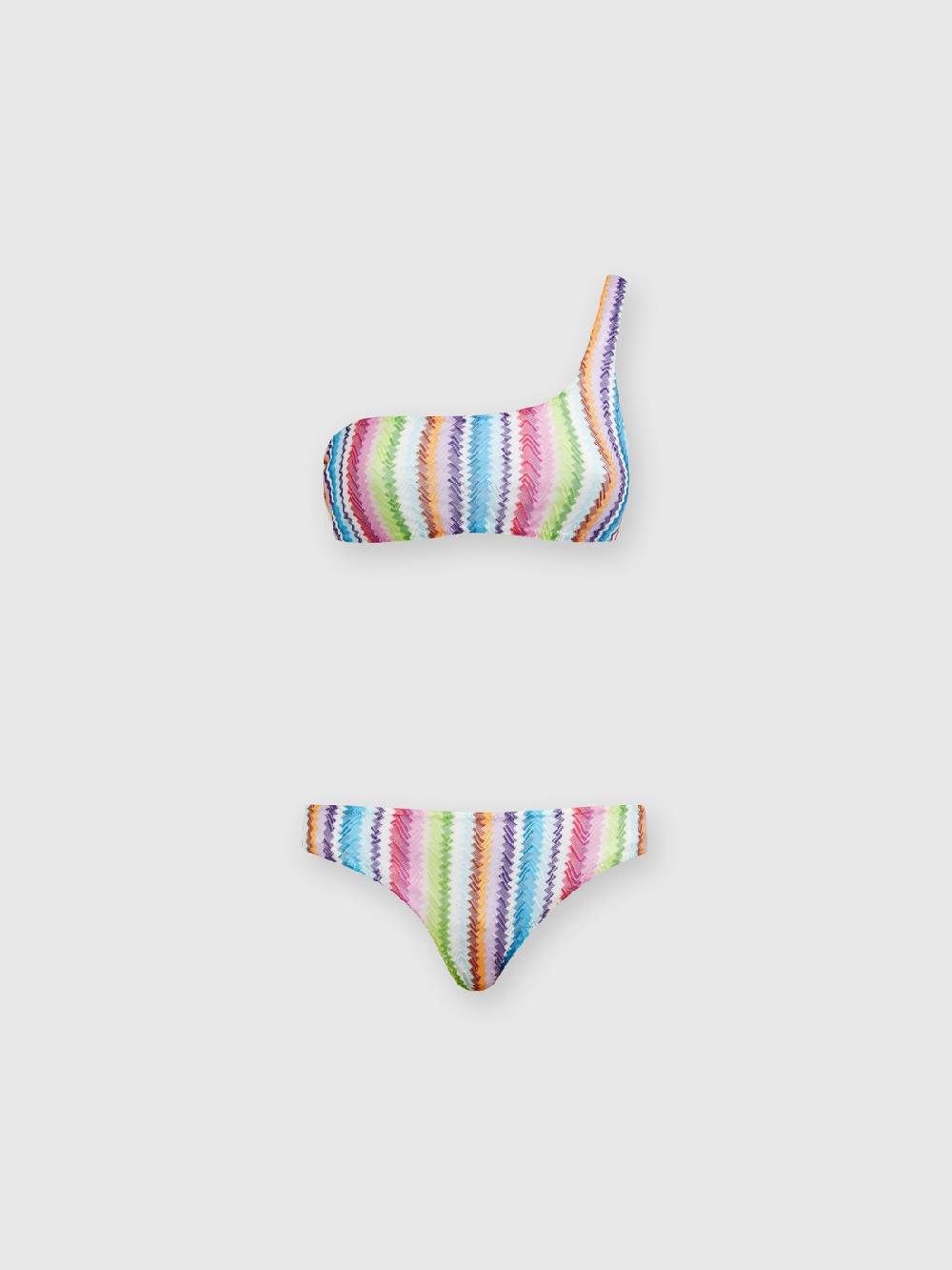 M Missoni Bikini monospalla stampa zig zag Bestseller