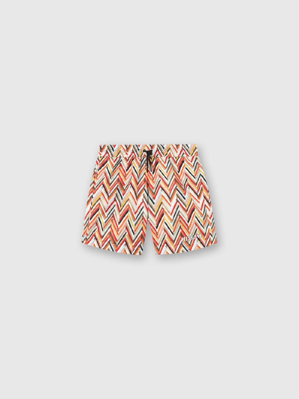 M Missoni Boxer mare con pattern zig zag e logo Enormi risparmi