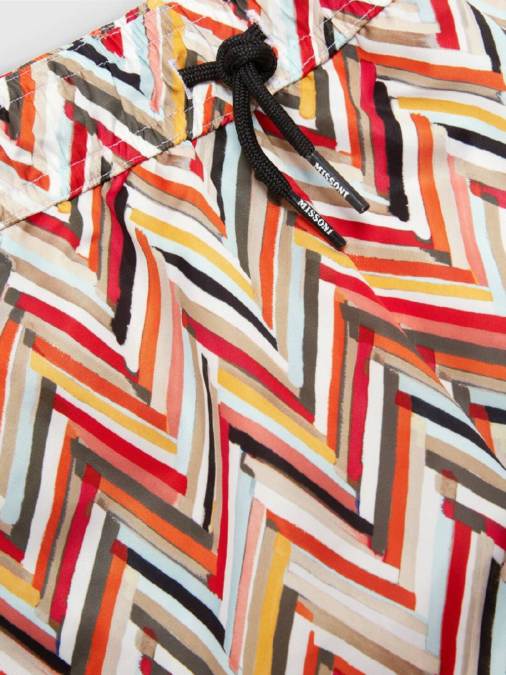 M Missoni Boxer mare con pattern zig zag e logo Enormi risparmi