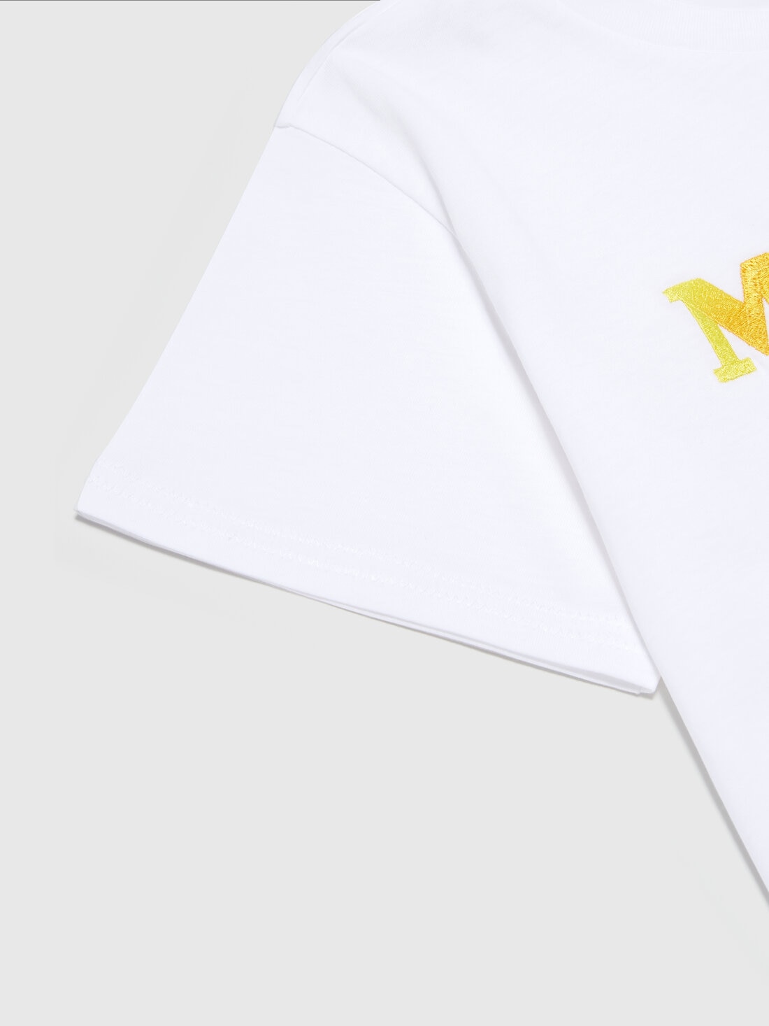 M Missoni T-shirt in jersey di cotone con scritta logo Sconti VIP