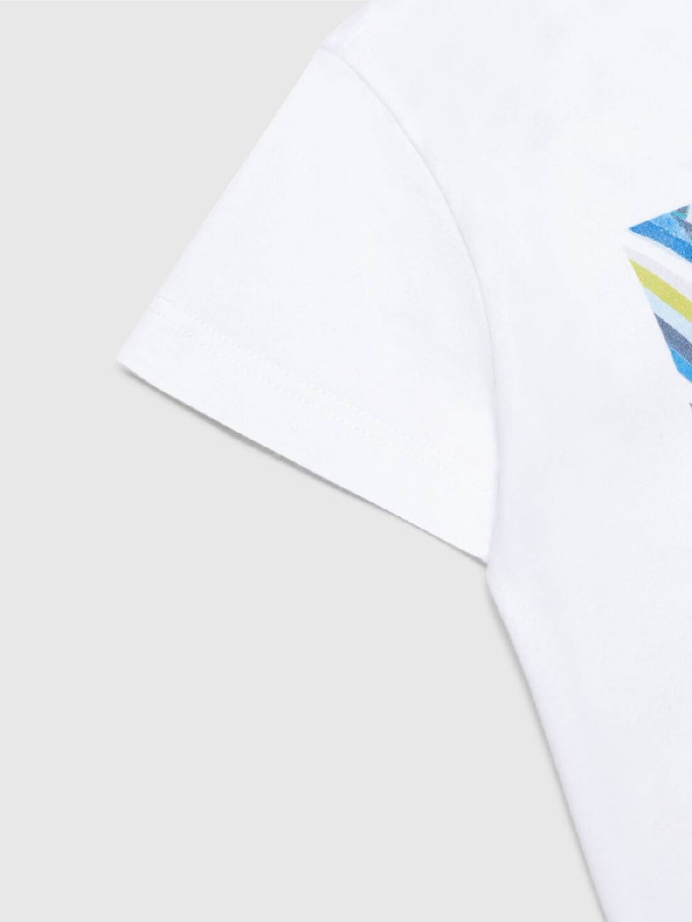 M Missoni T-shirt in jersey di cotone con logo ACQUISTA ORA