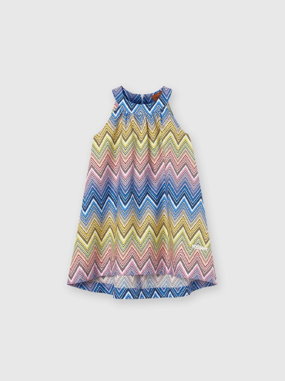 M Missoni Abito in cotone chevron Ultimi due giorni