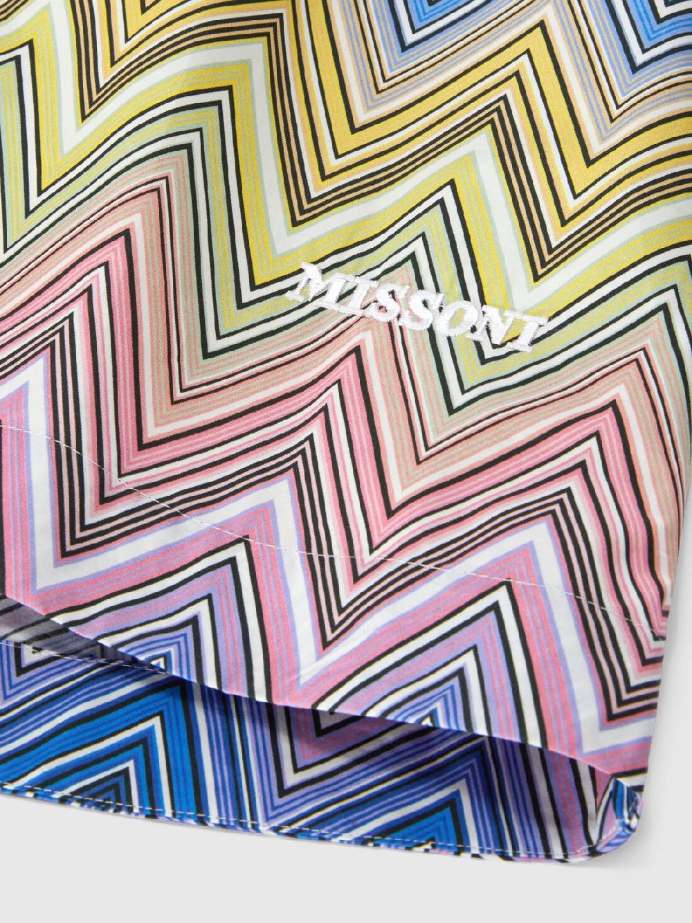 M Missoni Abito in cotone chevron Ultimi due giorni