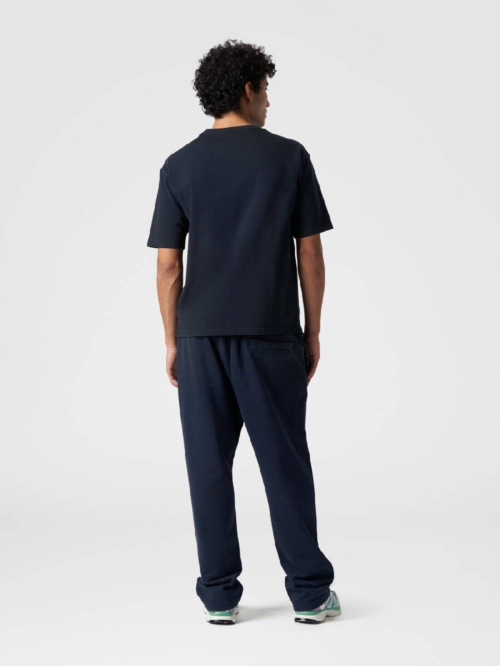 M Missoni T-shirt girocollo in cotone con logo Fino al 60% di sconto