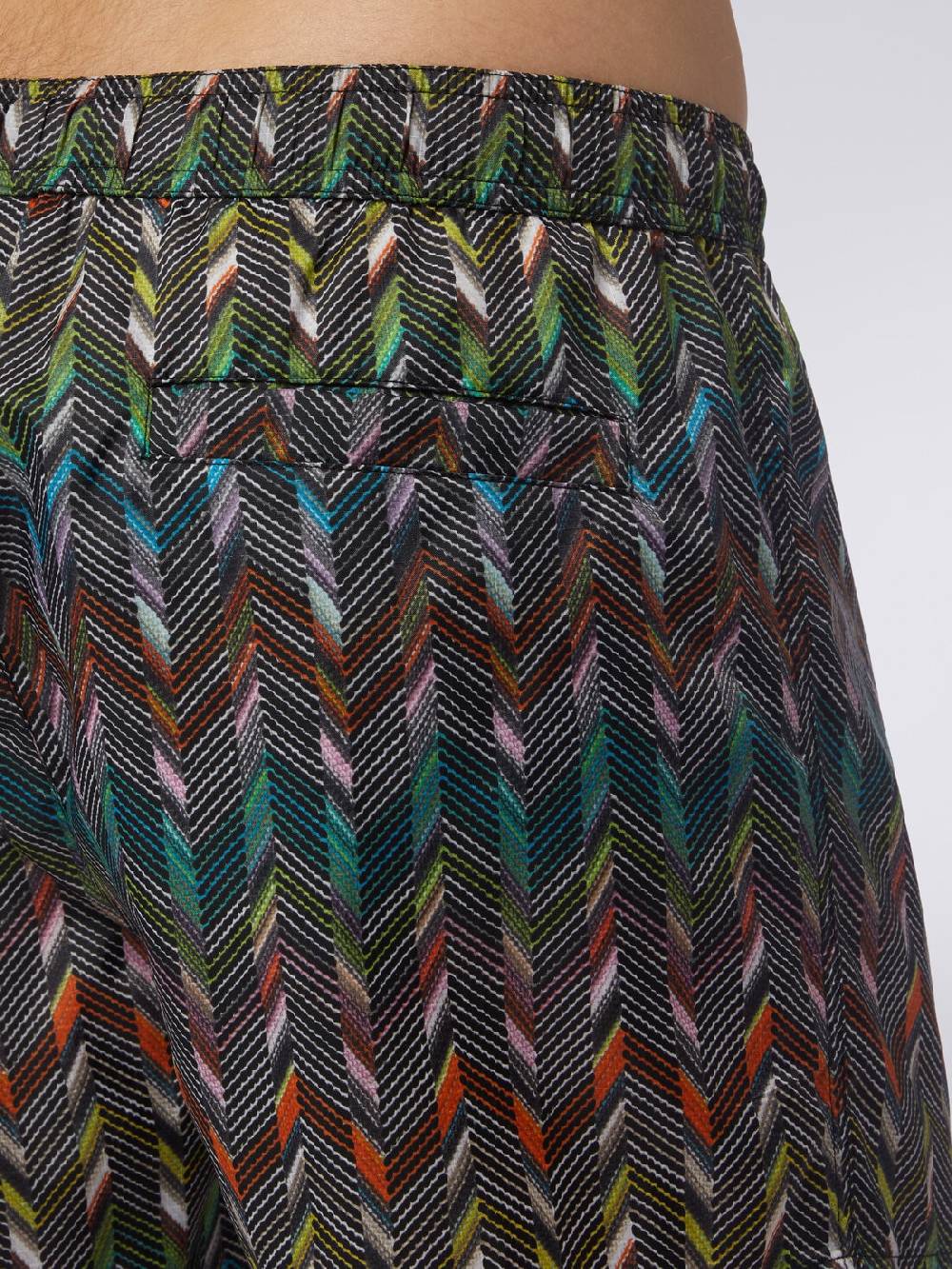 M Missoni Boxer mare in nylon stampato con logo Fino al 55% di sconto