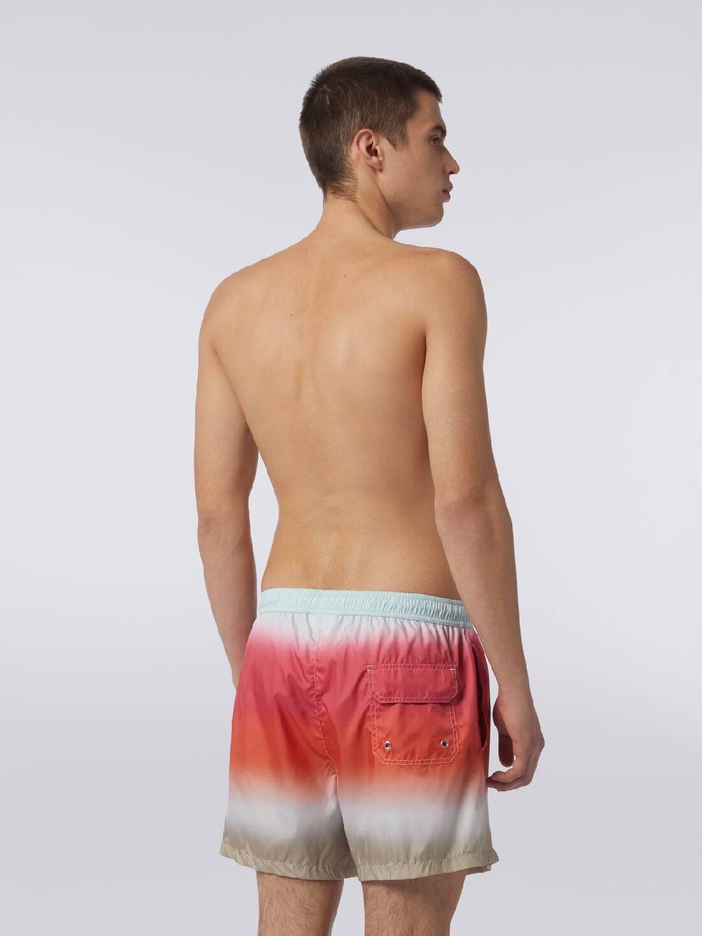 M Missoni Boxer mare con stampa dégradé In vendita