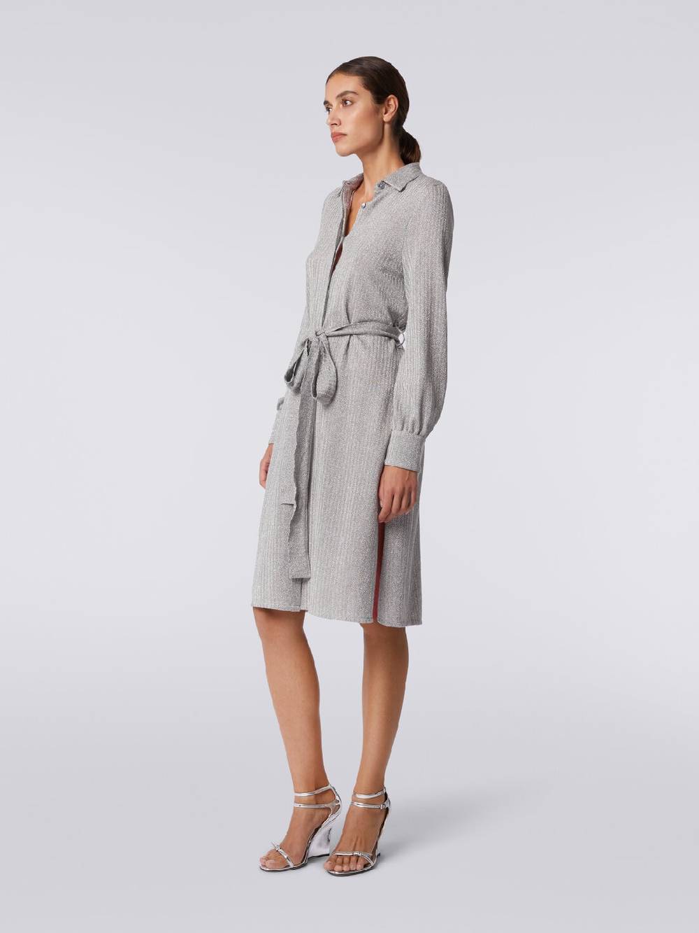M Missoni Abito in cotone e viscosa lamé Soddisfazione Garantita