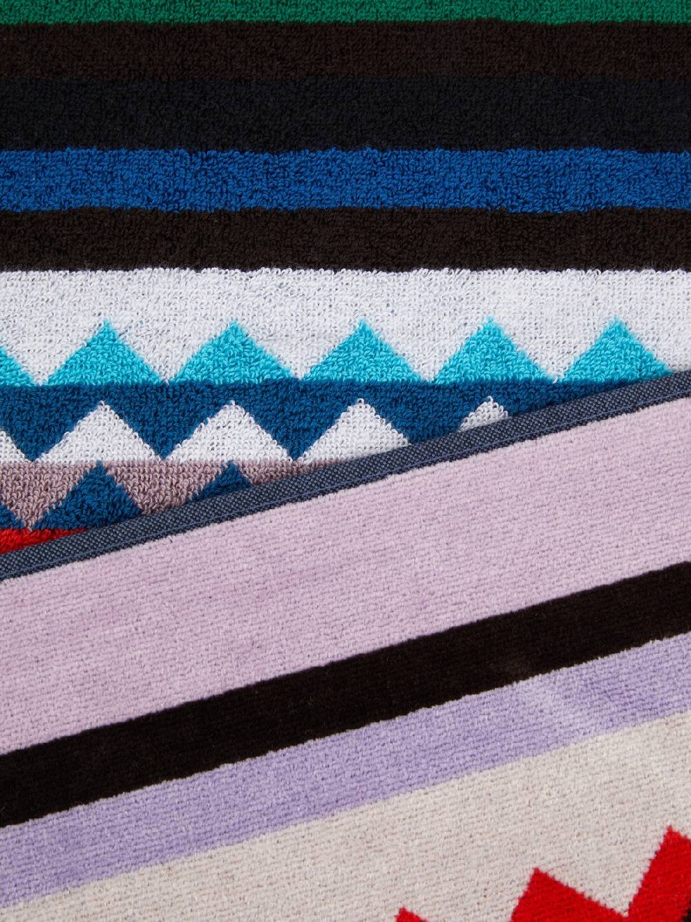 M Missoni Telo mare 100x180 cm Carlie in spugna di cotone chevron Shopping Online
