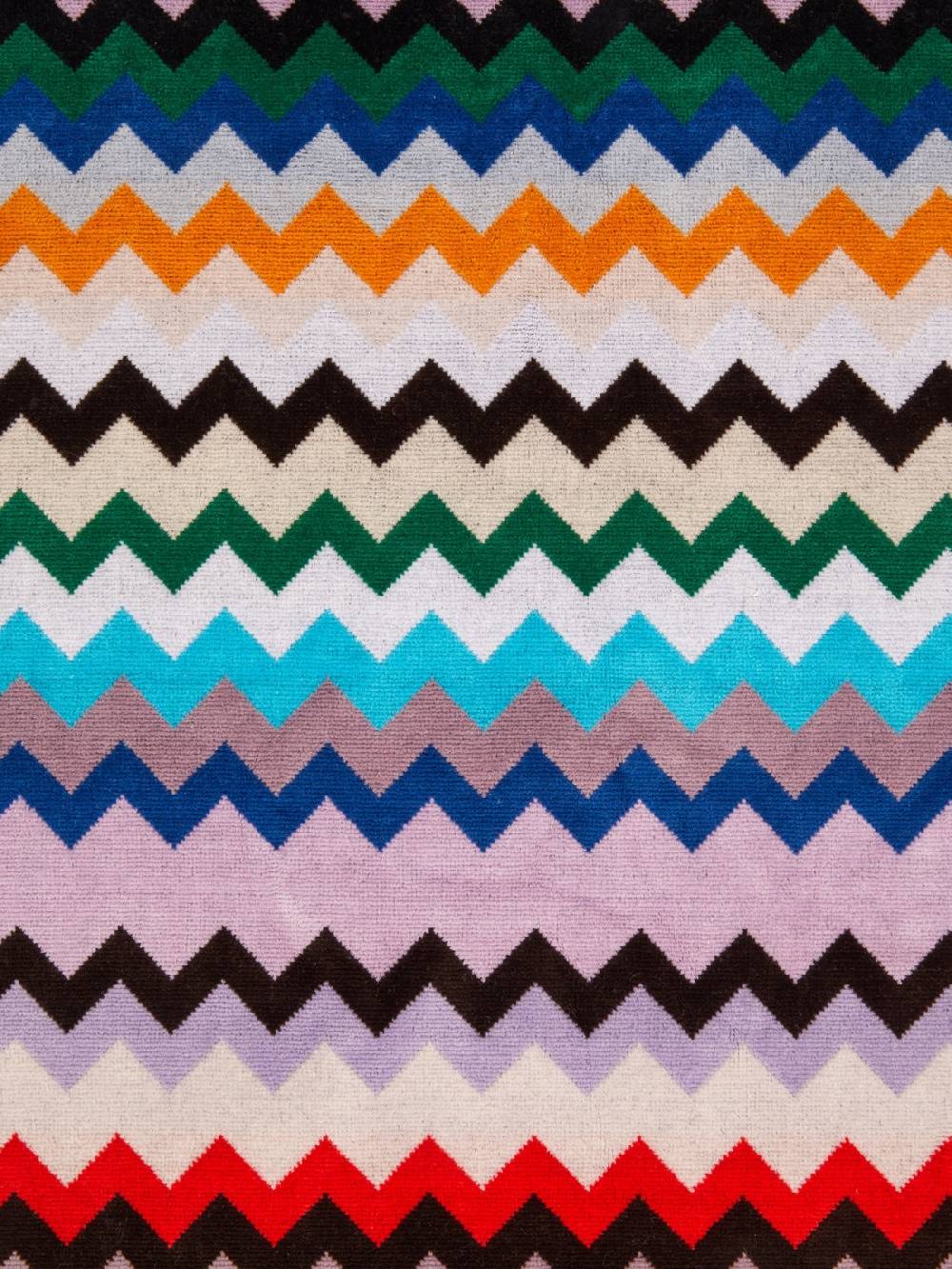M Missoni Telo mare 100x180 cm Carlie in spugna di cotone chevron Shopping Online