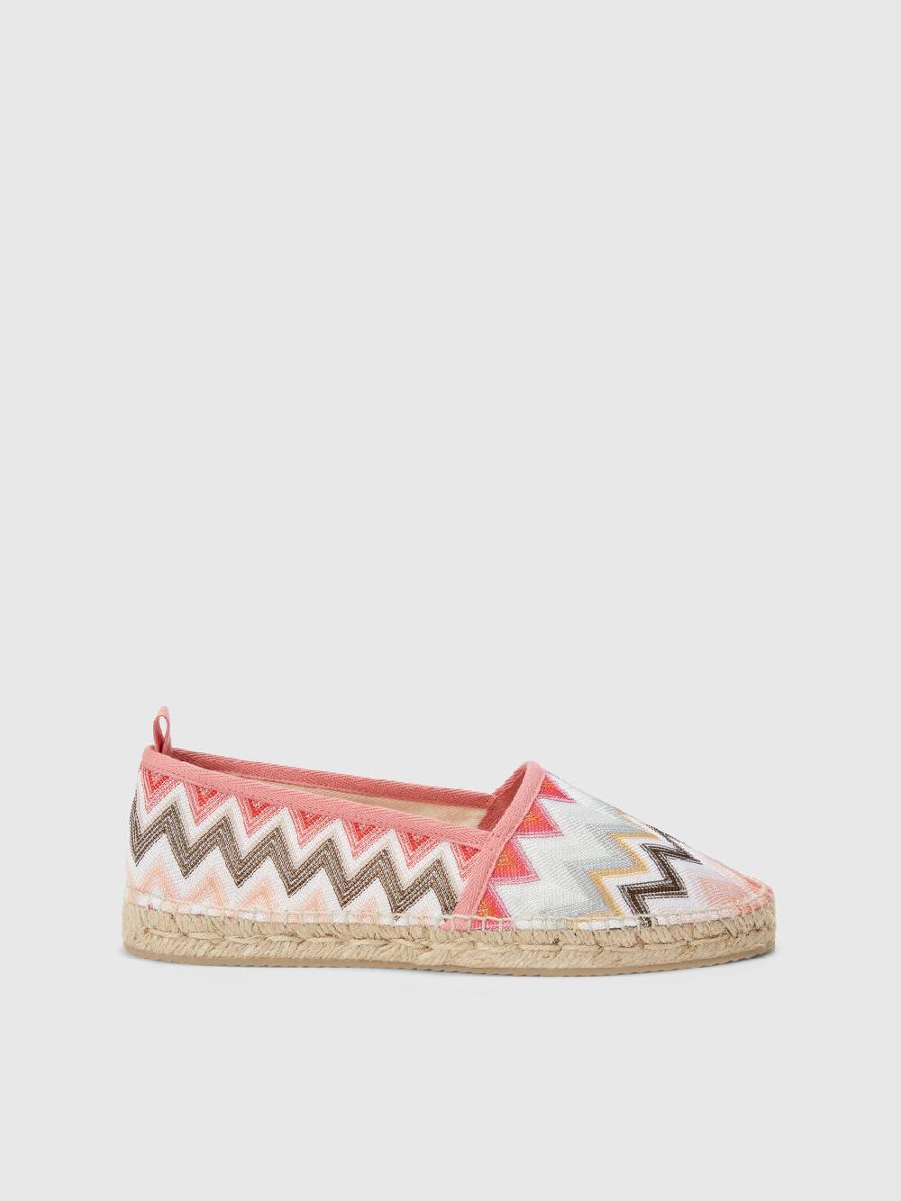 M Missoni Espadrilles con tomaia in tessuto chevron Affare Del Giorno