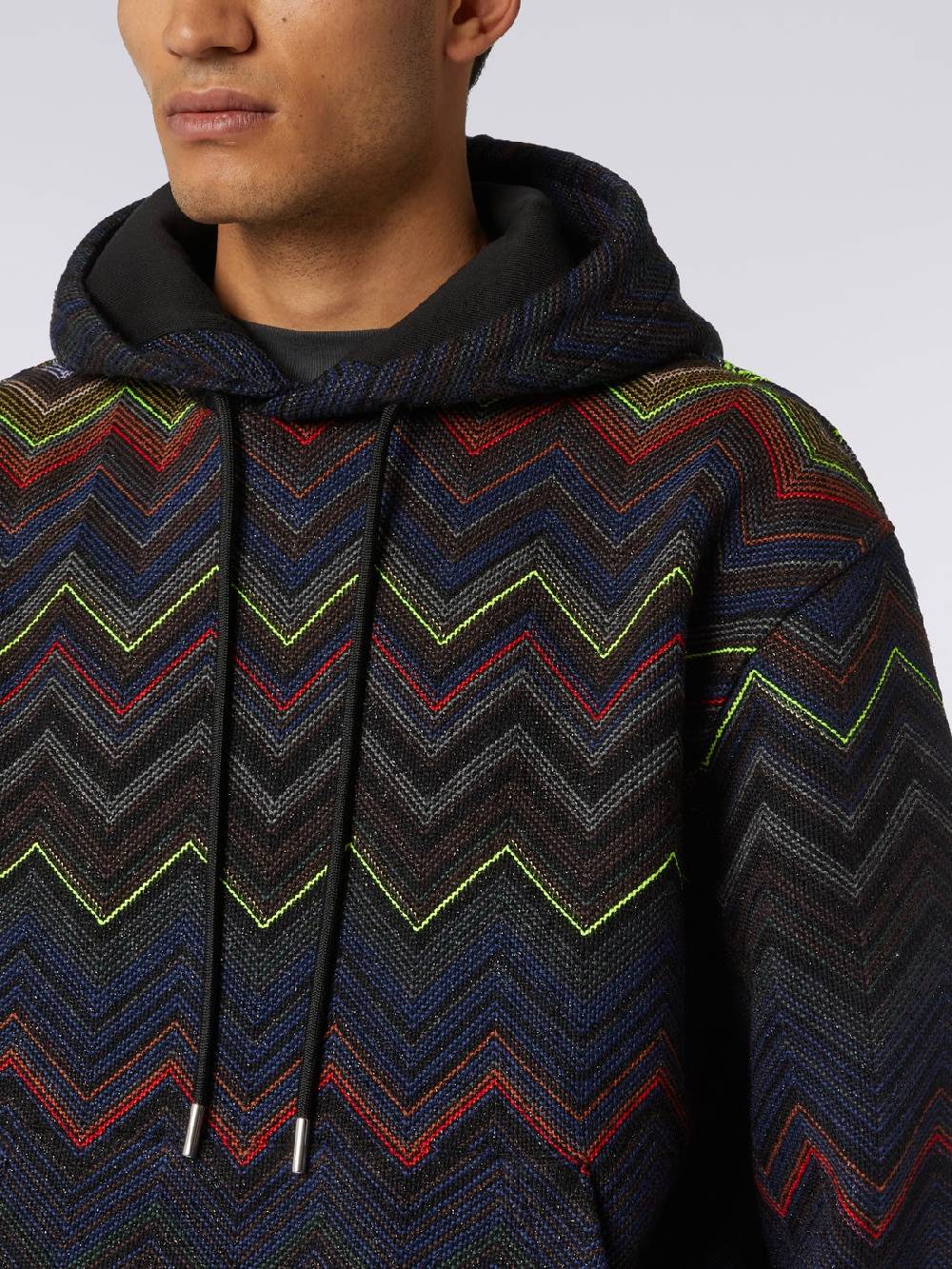 M Missoni Felpa con cappuccio e tasca a marsupio in collaborazione con Mike Maignan Hotsell