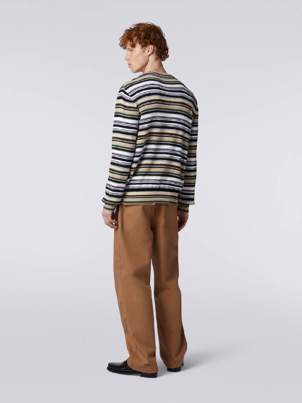 M Missoni Pullover girocollo in cotone a righe I Più Venduti