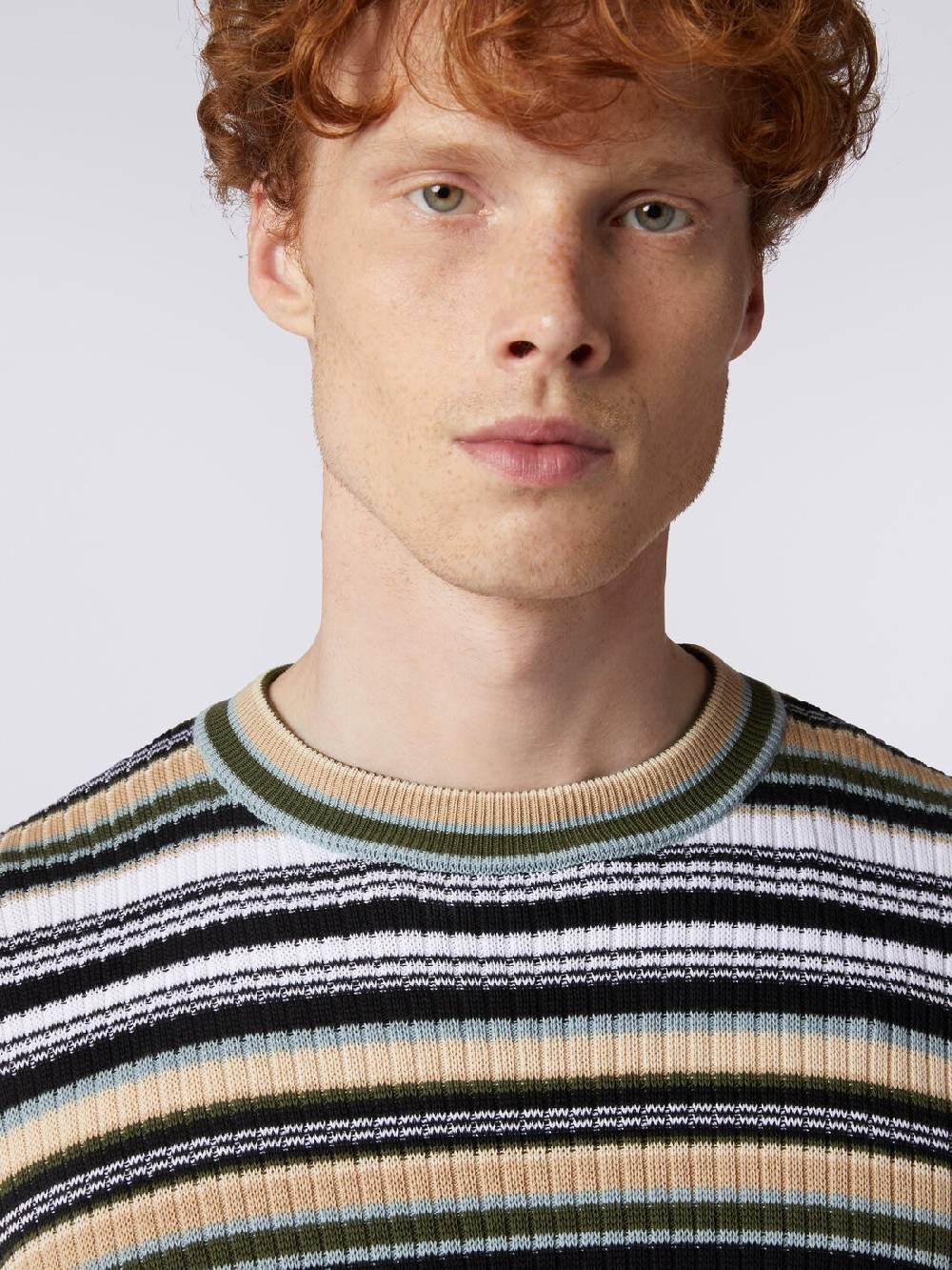 M Missoni Pullover girocollo in cotone a righe I Più Venduti