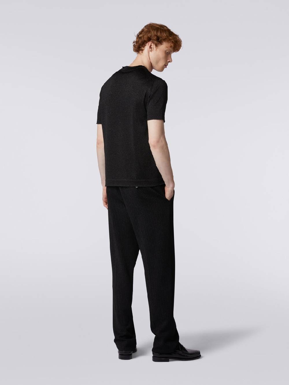 M Missoni Pantaloni chino in viscosa con lurex Negozio